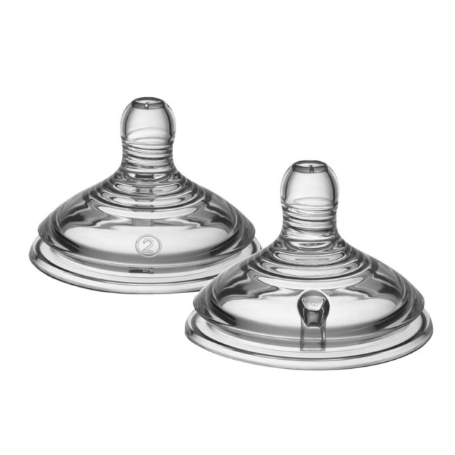 Closer to Nature Teat Medium Flow 2 pack